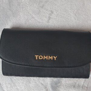 Tommy Wallet fabric and faux leather